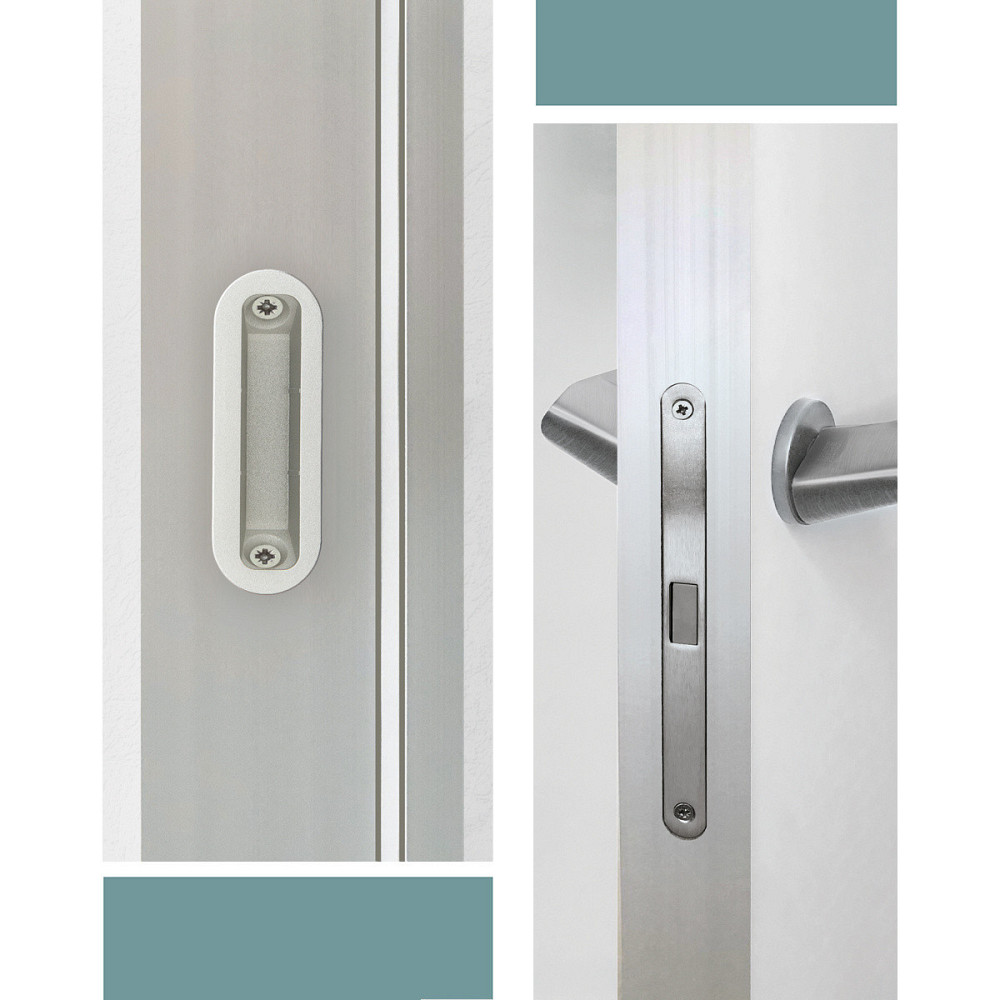 Двері "Прихованого монтажу" під фарбування INSIDE відкривання  (торець AL) Київ - фото 8