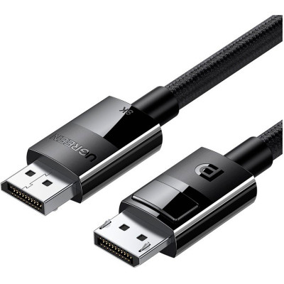 Кабель мультимедійний DisplayPort M to DisplayPort M 1.0m V1.4 braided DP114 black Ugreen (80390) Вінниця - фото 1