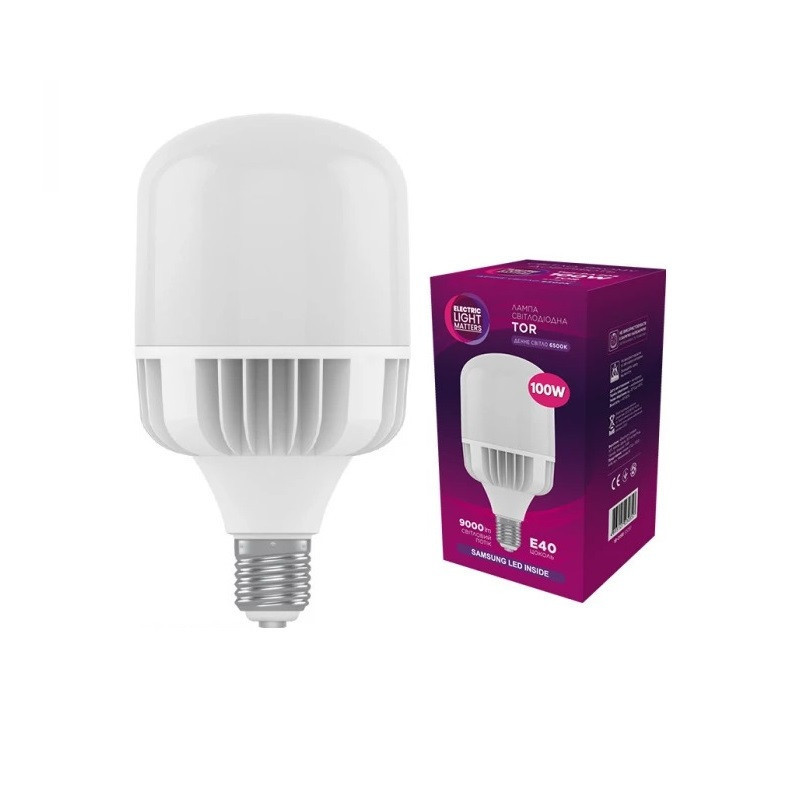 Лампа світлодіодна промислова ELM 100W E40 6500 K (18-0198) ( 18340 ) Харків - фото 1