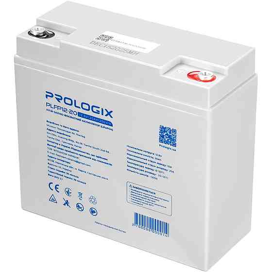 Акумуляторна батарея Prologix 12.8 V 20 AH 256 Wh (PLFP12-20) LiFePO4 ( 24248 ) Харків