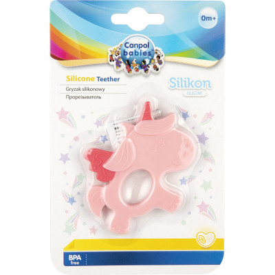 Прорезыватель Canpol babies силиконовая Единорог розовый (51/007) Винница - изображение 2