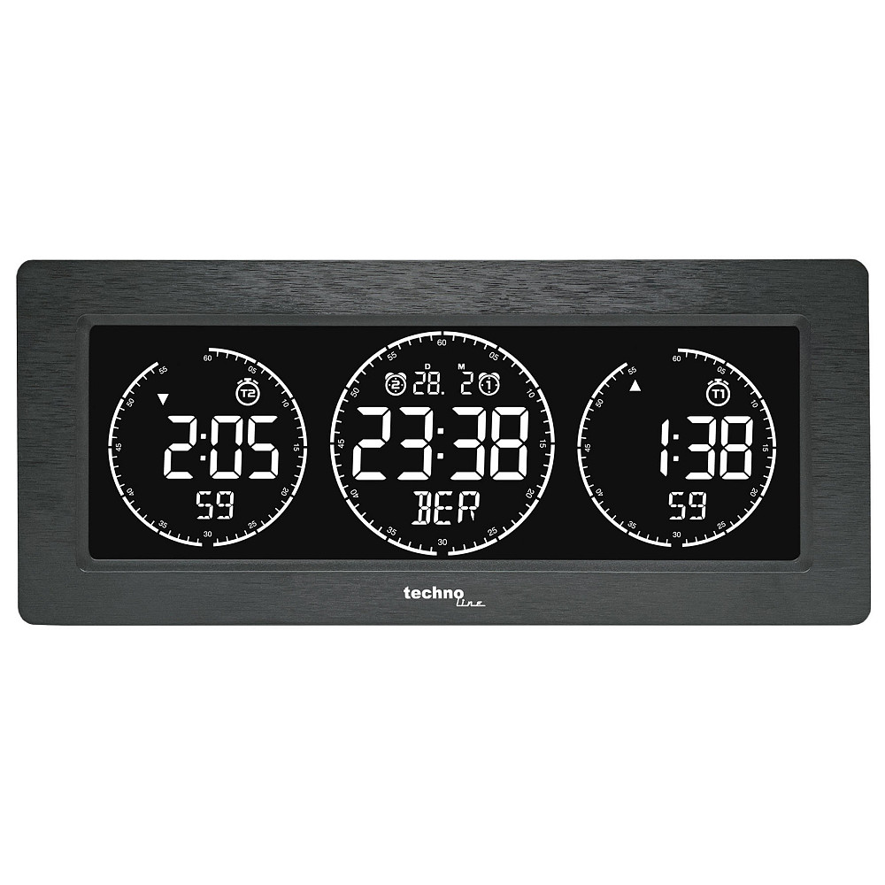 Годинник настільний Technoline WT458 Black (WT458) Киев - изображение 6