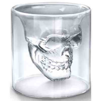 Стакан UFT для віскі 3D череп skull glass 70 мл (uftskullglass) Винница