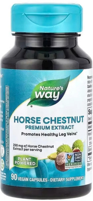 Конский каштан Nature's Way  Horse Chestnut 250 мг 90 капс Киев - изображение 1