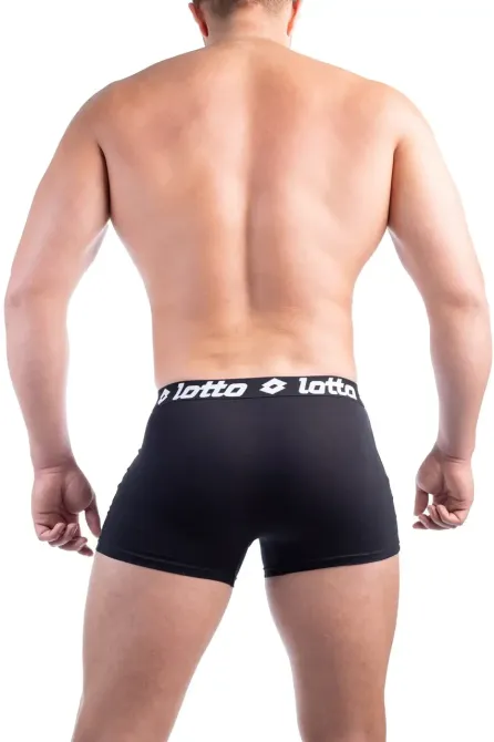 Lotto чоловічі труси шорти чорні 950101 S, M, L, XL, XXL, Чорний Київ - фото 2