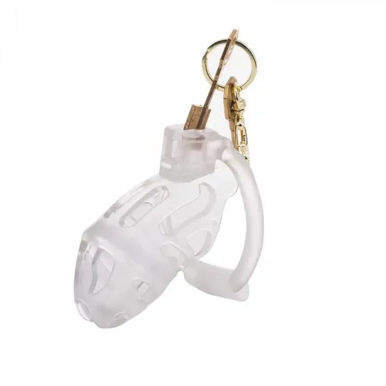 Клітка для пеніса LOCKINK SEVANDA Plastic Penis Chastity Cage - Transparent Львів