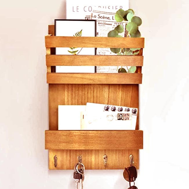 Ключниця дерев'яна "Новада" сієна Миколаїв - фото 1