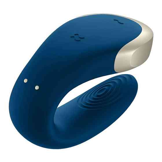 Вібратор для пар Satisfyer Powrot Double Love (Blue) Sex Aura Київ