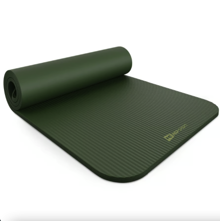 Колрик для йоги Hop-Sport HS-NB015GM NBR 1,5см темно-зеленый Киев