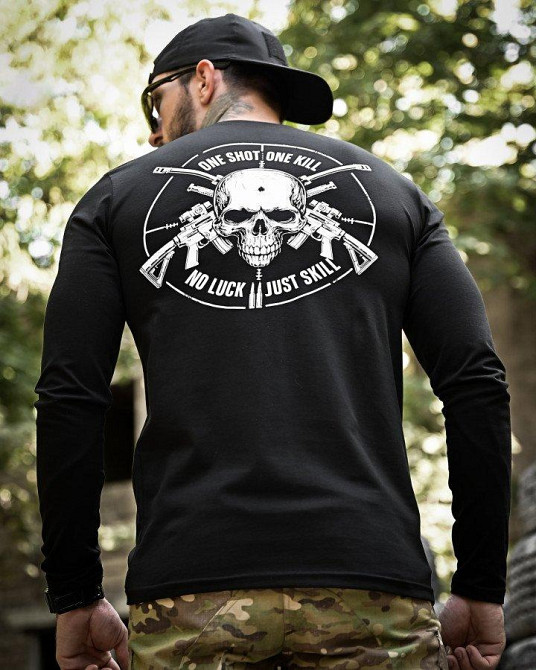 Милитари лонгслив One shot ПП7793 Одесса - изображение 8