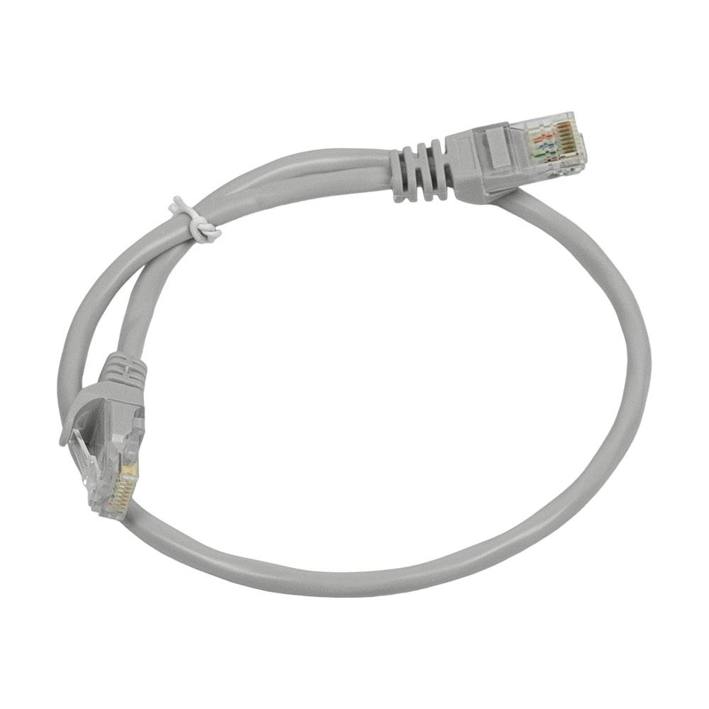 Патч-корд мережевий Trinix UTP, RJ-45, CAT.5 0.3m Gray (73-00602) Київ - фото 1