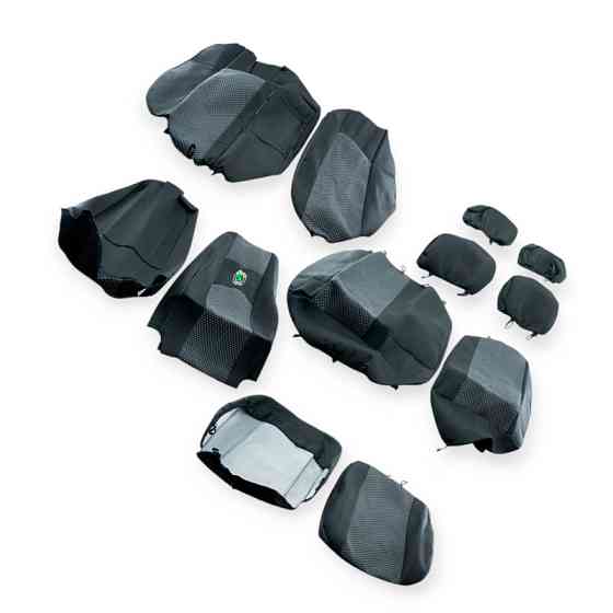 Чехлы Шкода octavia tour 1996-2010 «ткань» черные салона Мукачево