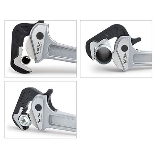 Ключ трубный рычажный алюминиевый Hawk 25-60мм L450 TOPTUL DDAI1A18 Одесса - изображение 2