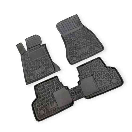 Килимки BMW 5 g30 2017-> борт 2,5 см, з перемичкою салону Мукачево