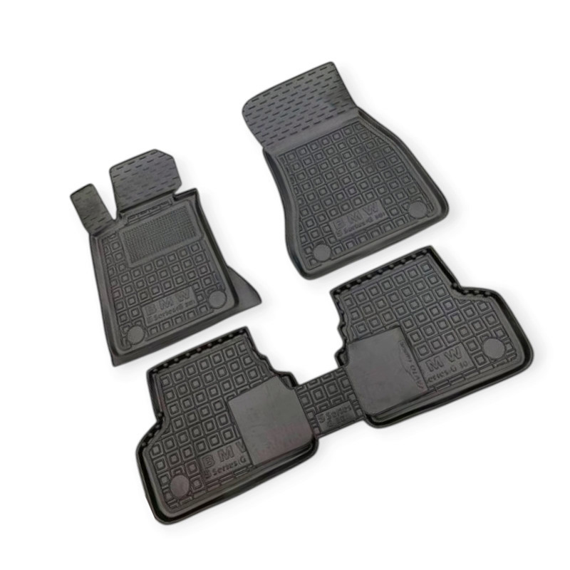 Килимки BMW 5 g30 2017-> борт 2,5 см, з перемичкою салону Мукачево - фото 1