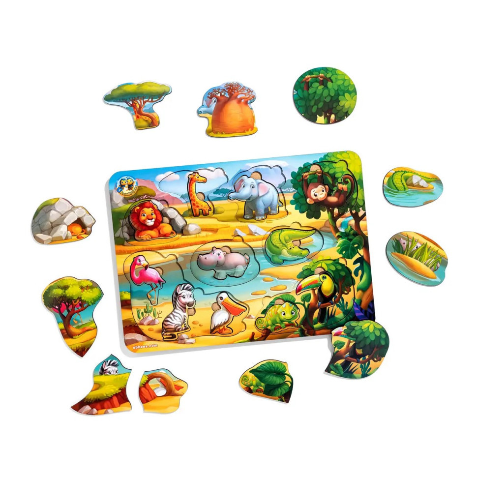 Деревянная настольная игра 