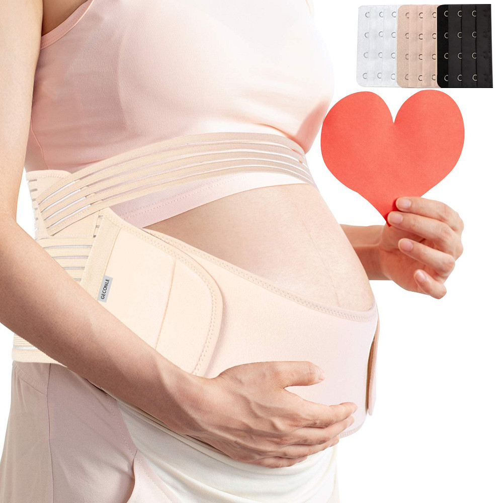 М'який дихаючий пояс для підтримки живота Geconle Луцк - изображение 1