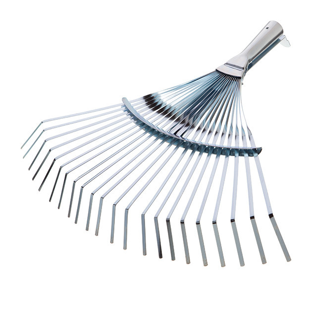 Граблі віялові, 22 прути, регульована ширина 30-50 см INTERTOOL FT-3005 Київ - фото 1