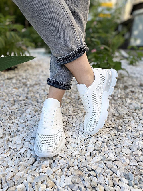 AVALON Кросівки жіночі AVALON 577 білі (весна-літо, шкіра натуральна) (4581) Коломыя - изображение 6