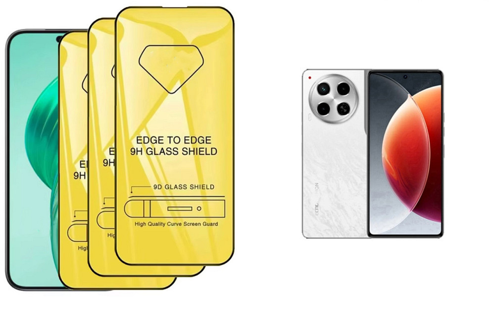 Защитное стекло DefenzoGlass для Tecno Camon 30 – двойная прочность Киев - изображение 1
