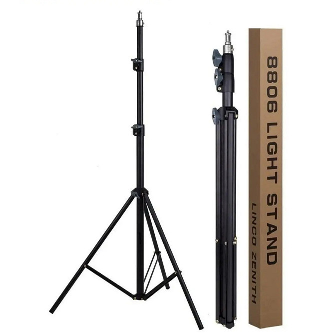Штатив посилений для кільцевої лампи Melmil 9088 (2.1м) Вінниця - фото 2