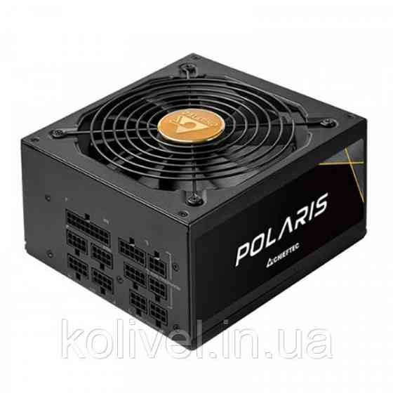БЖ 850W Chieftec POLARIS PPS-850FC, 120 mm, 80+ GOLD, Cable management, retail (PPS-850FC) Київ