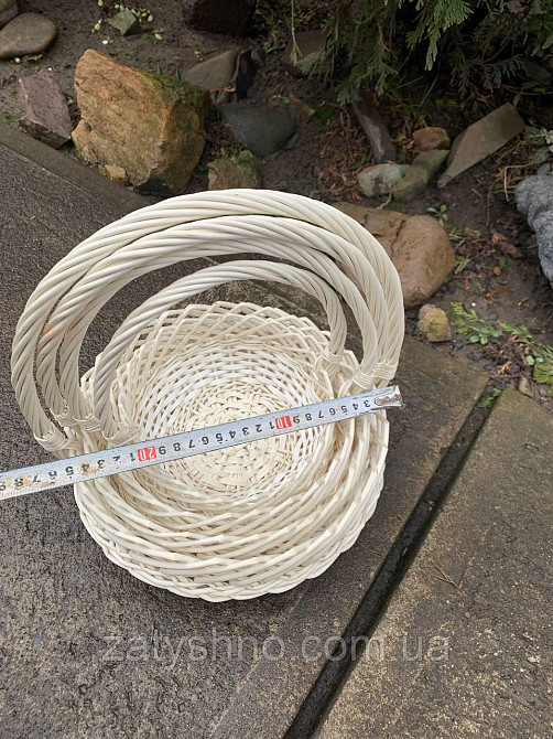 Корзина детская, белая, набор 4 шт Киев - изображение 4