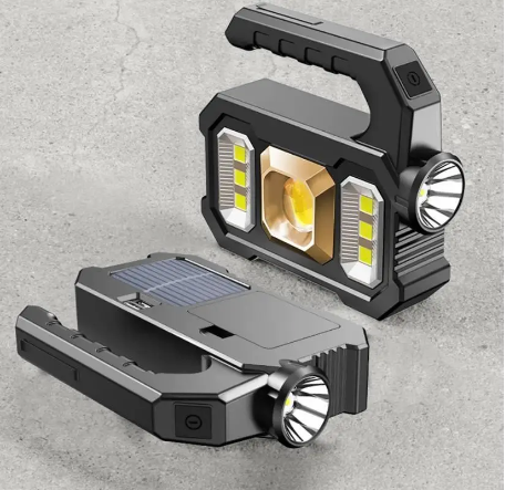 Ручний світлодіодний акумуляторний ліхтар лампа Multifunctional portable lamp KJ-208 з функцією паве Київ - фото 8