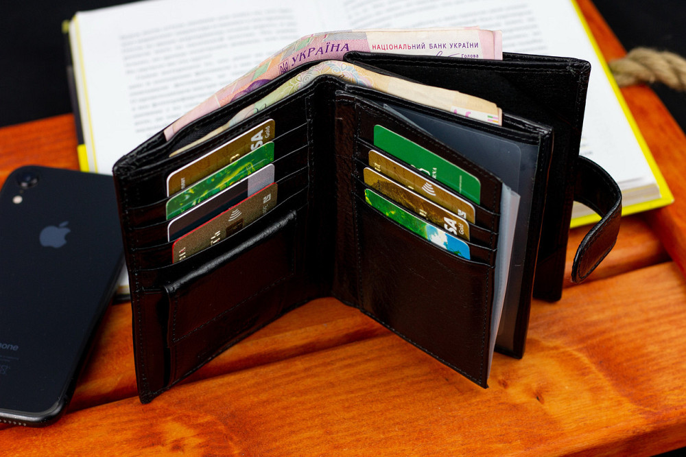 Черное мужское портмоне из натуральной кожи с отделением под автодокументы Marco Coverna MC-2090H-1 Киев - изображение 19