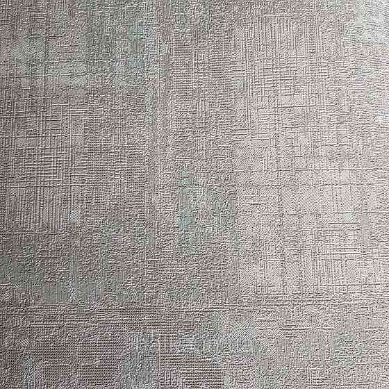 Шпалери метрові вінілові на флізелін Yuanlong Samsara лофт під штукатурку під бетон сірі металік з зеленим Київ