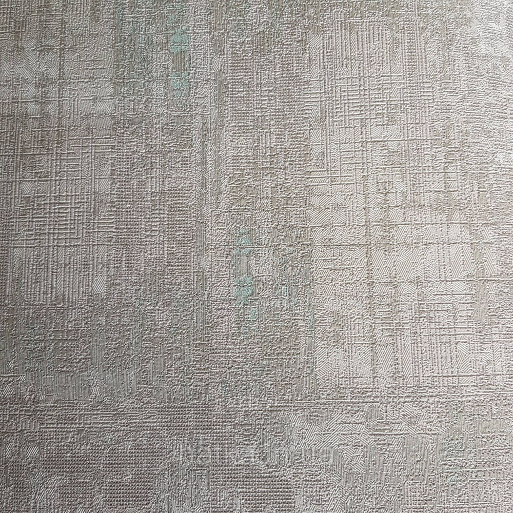 Шпалери метрові вінілові на флізелін Yuanlong Samsara лофт під штукатурку під бетон сірі металік з зеленим Київ - фото 3