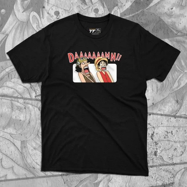 Футболка для подростка мальчика с принтом Ван Пис DAMN Размер 160 Anime10071 Днепр - изображение 1