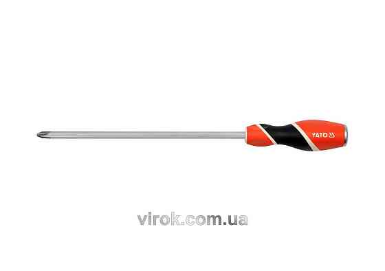 Викрутка хрестова ударна YATO PH3 х 250 мм Одеса