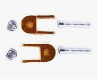 Подовжувачі амортизатора (пара) 2,5см (колір в асортименті з болтами та гайками) Київ - фото 1