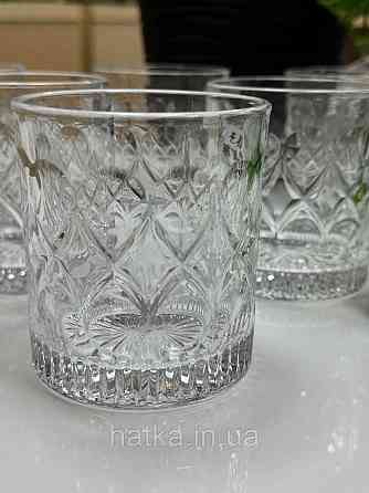 Набір склянок OLens "Орієнт" 270 мл 6 шт. низький прозорий для дому та ресторанів 102-692 Київ