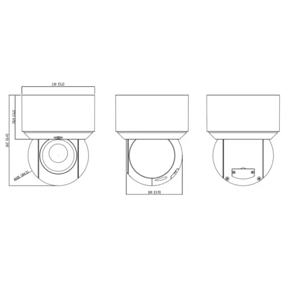 IP PTZ-відеокамера 4Mp TVT TD-8343IE3N (A/PE/04M/AR5) f=2.8-12mm 4x (77-00304) Київ