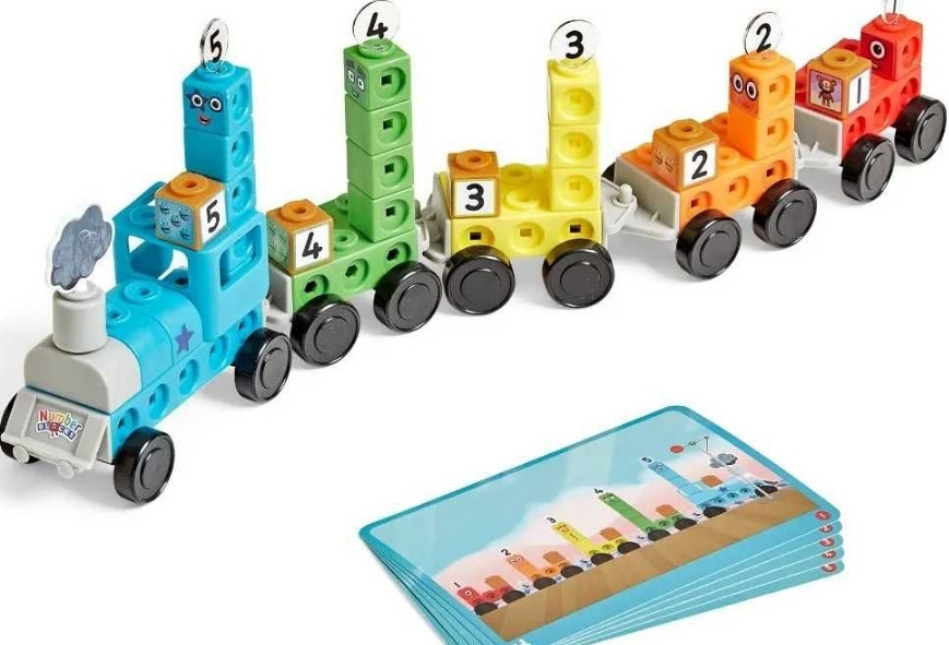 Набор Числовой поезд Learning Resources hand2mind Numberblocks.  ОРИГІНАЛ! Харьков - изображение 7