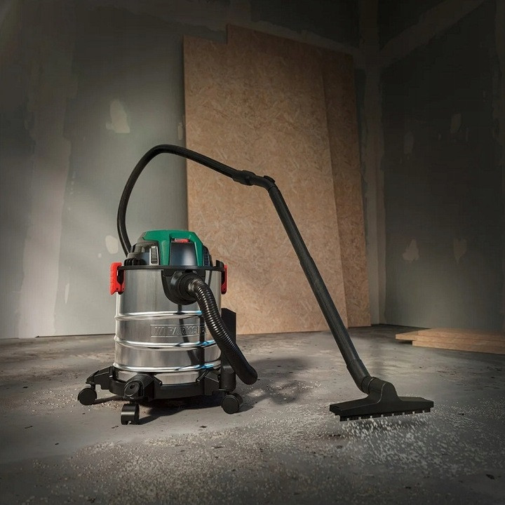 Пылесос строительный 20 литров для сухой и влажной уборки Parkside (PWD 20 C3) Нововолынск - изображение 8