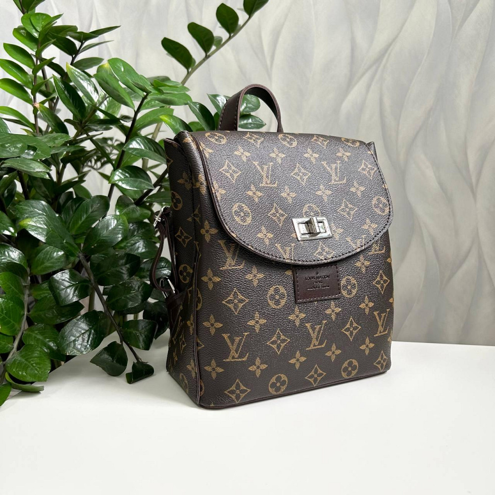 Женский рюкзак-сумка классический брендовый. Женский маленький брендовый рюкзак сумка Louis Vuitton 735 Киев - изображение 2