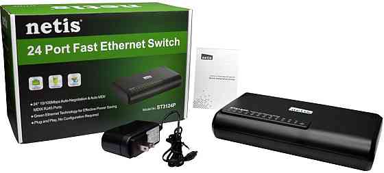 Комутатор Netis ST3124P ( 800 г ) Харків