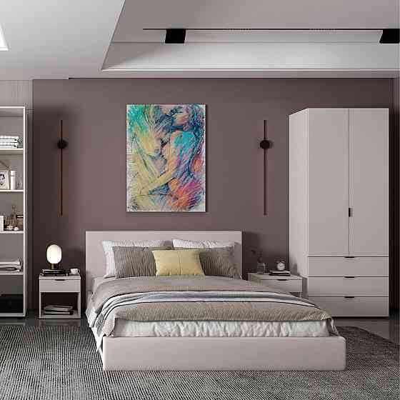 Шкаф распашной для одежды Doros Гелар 77,5х49,5х203,4 см Кашемир (DRS-011237) Львов