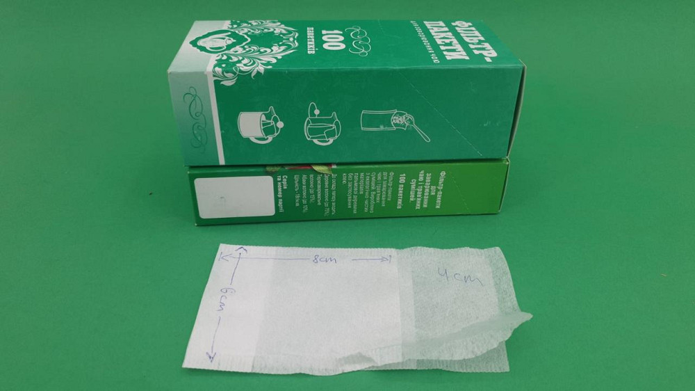 Фільтр - пакети для чаю (100шт)малий (1 уп.) Харків - фото 3