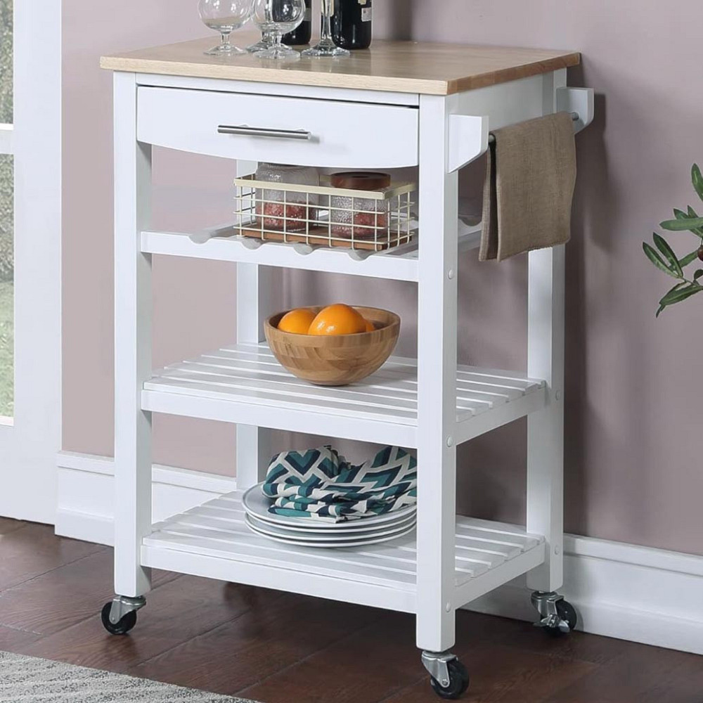 Стіл-візок "Нелвіл" зефір-бланже Миколаїв - фото 1