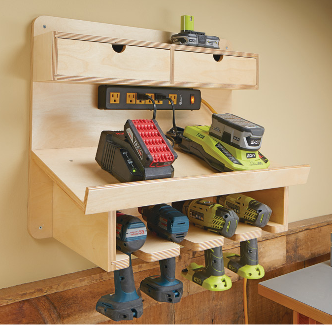 Органайзер для шуруповёртов 