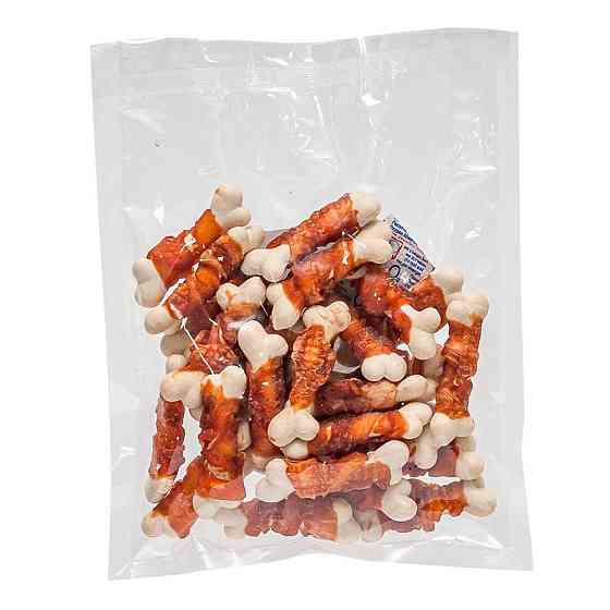 Ласощі для собак кальцієві кісточки з качкою по пекінськи 100 г Вінниця