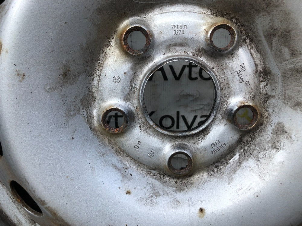 Диск металевий R15 VW Caddy (2K0601027B) Ковель - фото 3