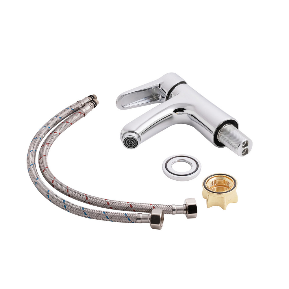 Змішувач для раковини Lidz Nicole 001F (k35) LDNIC001FCRM21880 Chrome Київ - фото 3