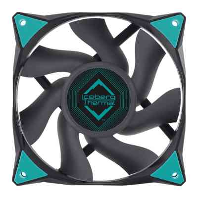 Кулер до корпусу Iceberg Group IceGALE 120mm Black (ICEGALE12-C0A) Вінниця