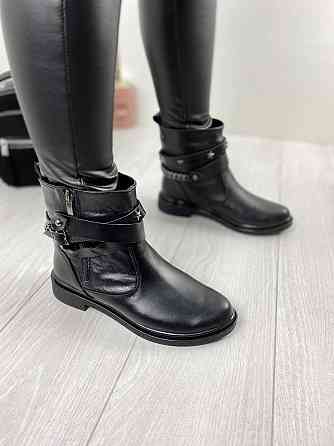 Черевики жіночі M.KRAFT чорні натуральна шкіра 38р. (2505) Коломыя