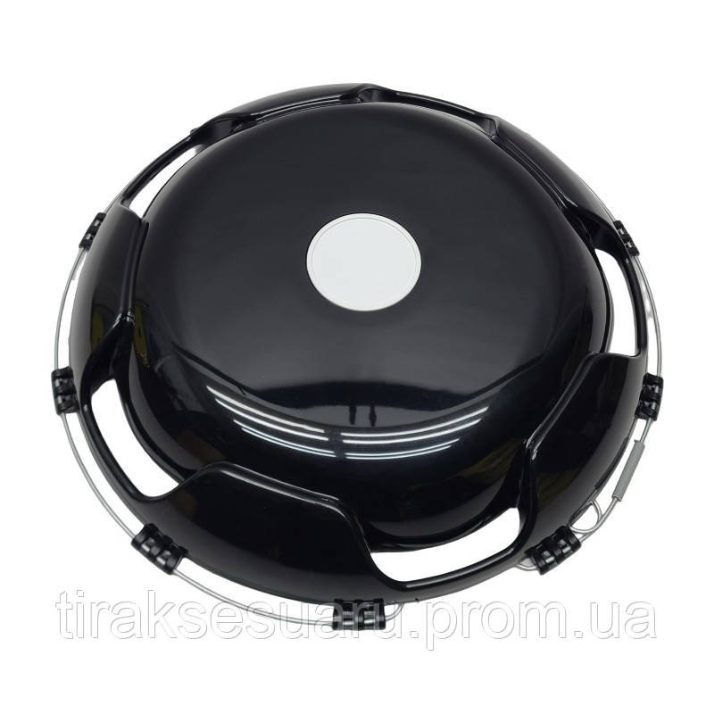 Ковпак колеса пластиковий передній 22.5 (чорний) . Ковпаки на колеса 22.5 передні Луцьк - фото 1
